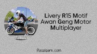 Livery R15 Motif Awan - Geng Motor Multiplayer