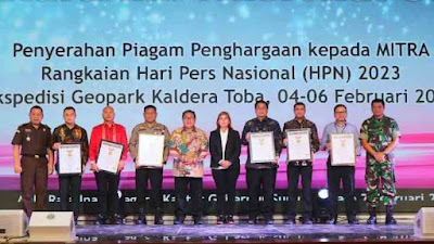 Bupati Samosir Hadiri Silaturahmi Nasional SMSI dalam Rangka Menyambut Hari Pers Nasional.