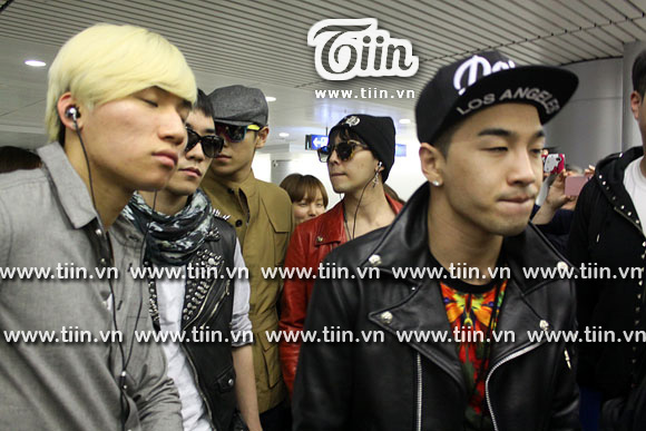 Big Bang's Arrival in Vietnam