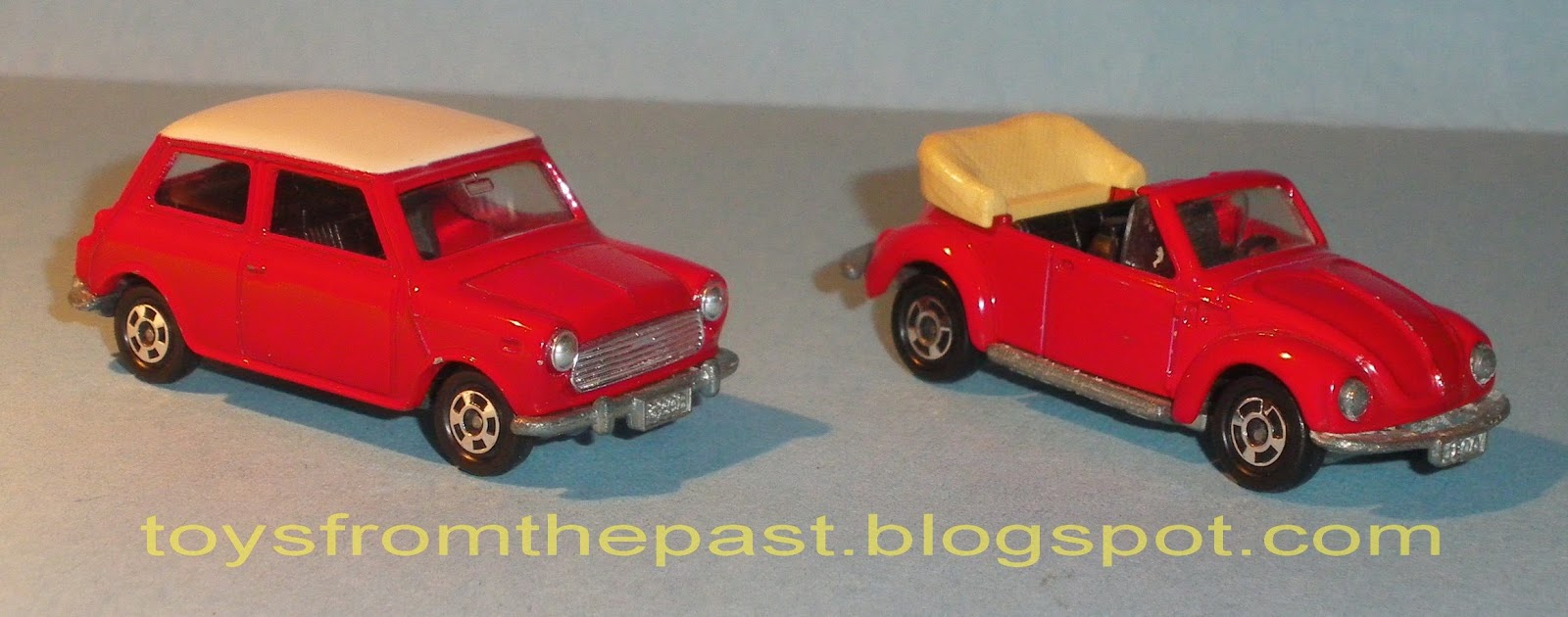 Toys from the Past   259 TOMICA     VOLKS WAGEN  BLMC MINI COOPER S