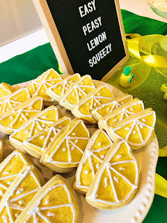 Lemon shaped sugar cookies @michellepaigeblogs. com