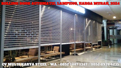 GAMBAR, ROLLING DOOR AUTOMATIC,  BANDAR, LAMPUNG, HARGA, ROLLING DOOR OTOMATIS, PER METER, TERBARU, 2024