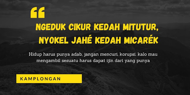 69 Kata Kata  Bijak Bahasa  Sunda  Lucu Viral Kamplongan