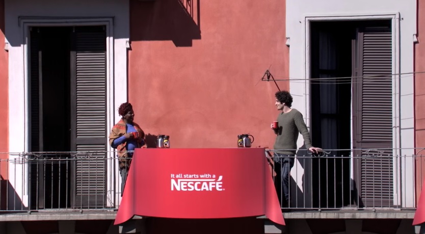 Nescafe Italia: "The Next Door Hello" Experiment via Publicis Italy