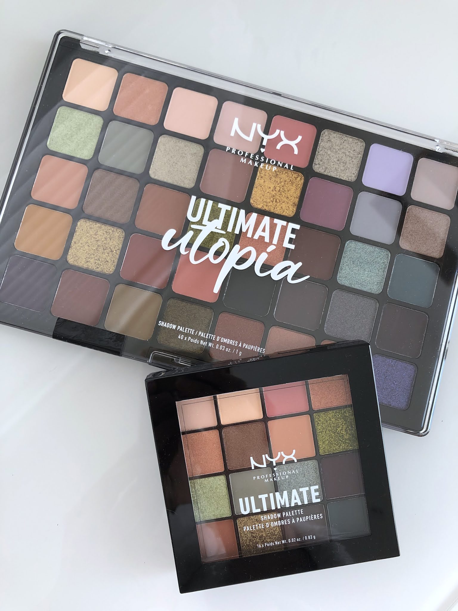 NYX Ultimate Shadow Palette: A quick review