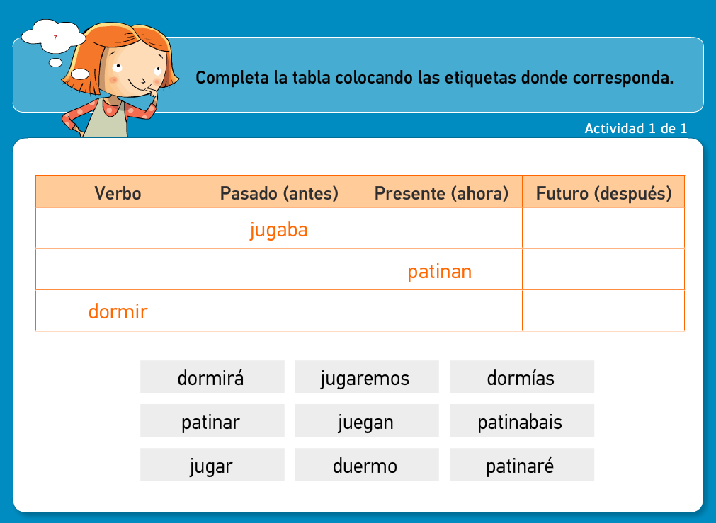 http://www.primerodecarlos.com/TERCERO_PRIMARIA/archivos/actividades_tilde_tercero/10/verbo_pasado_presente_futuro.swf