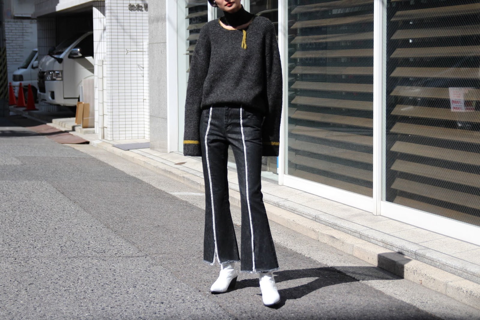 soduk / スドーク「2 Neck Line Sweater」 - input staff blog