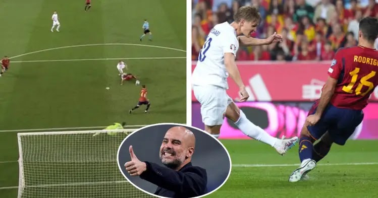 'Under Pep’s order to injure him': Arsenal fans slam Rodri over tackle on Odegaard