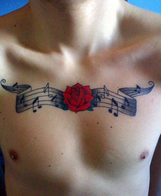 music tattoos for guys