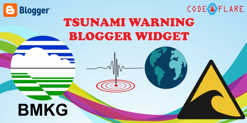 Widget Blog Menampilkan Data BMKG Gempa Dan Potensi Tsunami di Indonesia