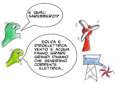 energie da rinnovare mameli fumetto