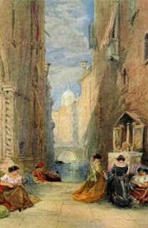 Water Color Painting - A Shrine in Venice