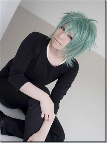 vocaloid 2 cosplay - hatsune mikuo by marimo