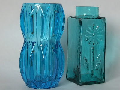 Sklo Union glass vase Dartington Frank Thrower Daisy vase