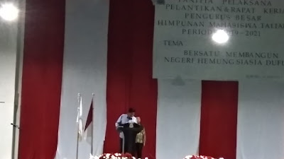 Pelantikan PB HMT se-Indonesia Periode Tahun 2019 - 2021, dengan Tema "Bersatu Membangun Negeri Humangsia Sia Dufu"