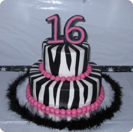 Zebra Birthday Cakes on The Possibilities Are Endless   How To Design Your Perfect Cake