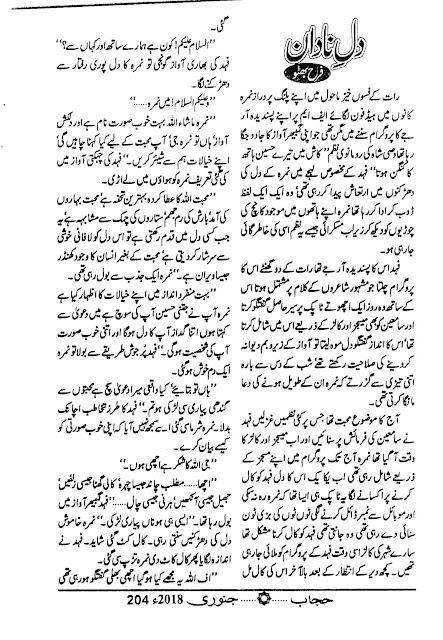 Dil e nadan novel pdf by Farah Bhutto
