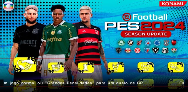Efootball PES 2024 PPSSPP Android.