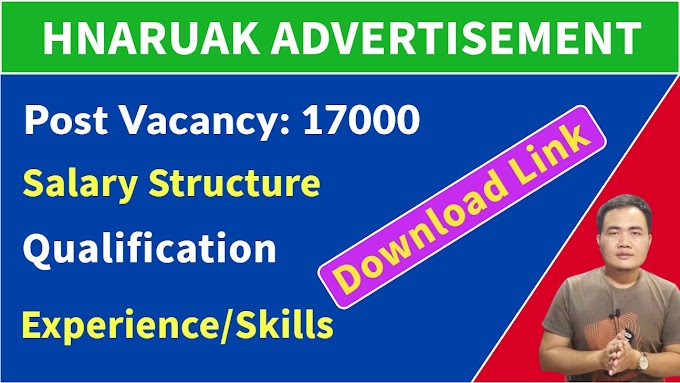 HNARUAK ADVERTISEMENT HRANG HRANG DAHKHAWMNA 2021