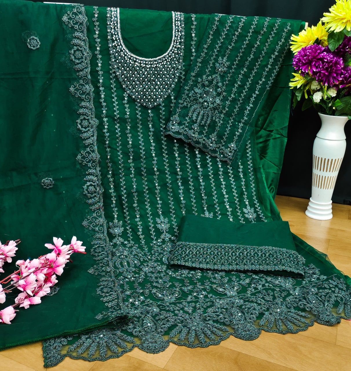 Sawagat Swati 3301 Colors Kaleesha Fashion Semi Stitched Suits Manufacturer Wholesaler