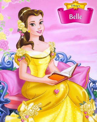 Princess Belle Cartoon Disney