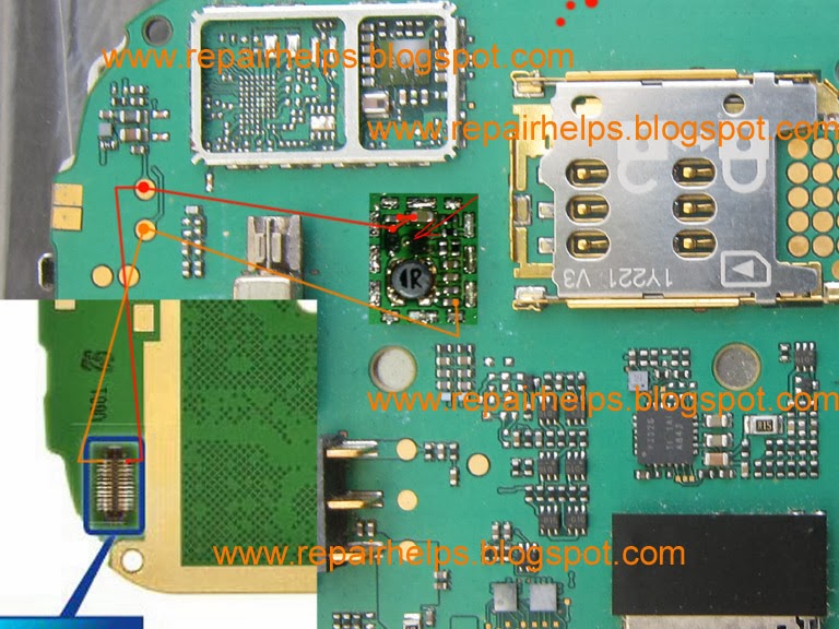 Nokia asha 200 lcd light solution