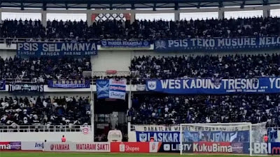 PSIS Semarang Didenda Rp 150 Juta Gara-Gara Oknum Suporter