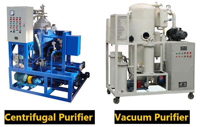 Gambar Centrifugal Purifier dan Vacuum Purifier di Kapal