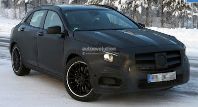 Spyshots: Mercedes GLA 45 AMG