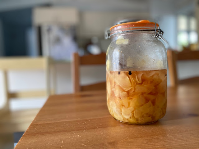 Japanese Pickled Ginger recipe - salt sugar and i blog