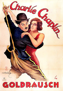 GOLDRAUSCH. Alemania. Arte: Vintila Antonescu "Anto". LA QUIMERA DEL ORO. The Gold Rush. 1925. Estados Unidos. Dirección: Charles Chaplin. Reparto: Charles Chaplin, Mack Swain, Georgia Hale, Tom Murray, Malcom Waite, Henry Bergman, Betty Morrisey.