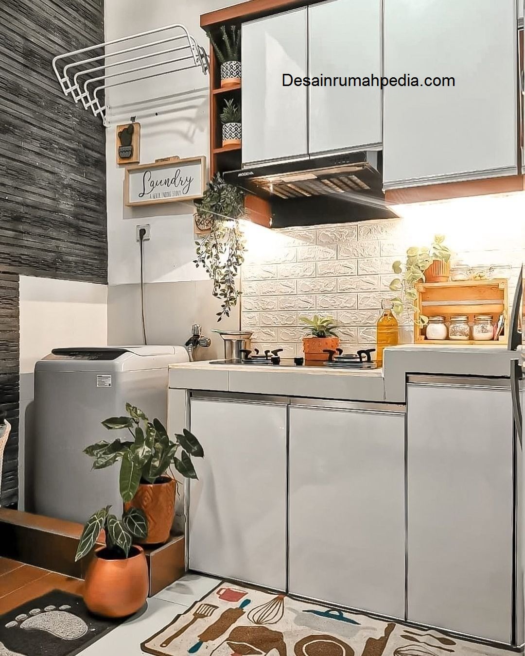 Desain Dapur Minimalis Terbaru Cocok Untuk Rumah Kecil Desainrumahpediacom Inspirasi Desain Rumah Minimalis Modern