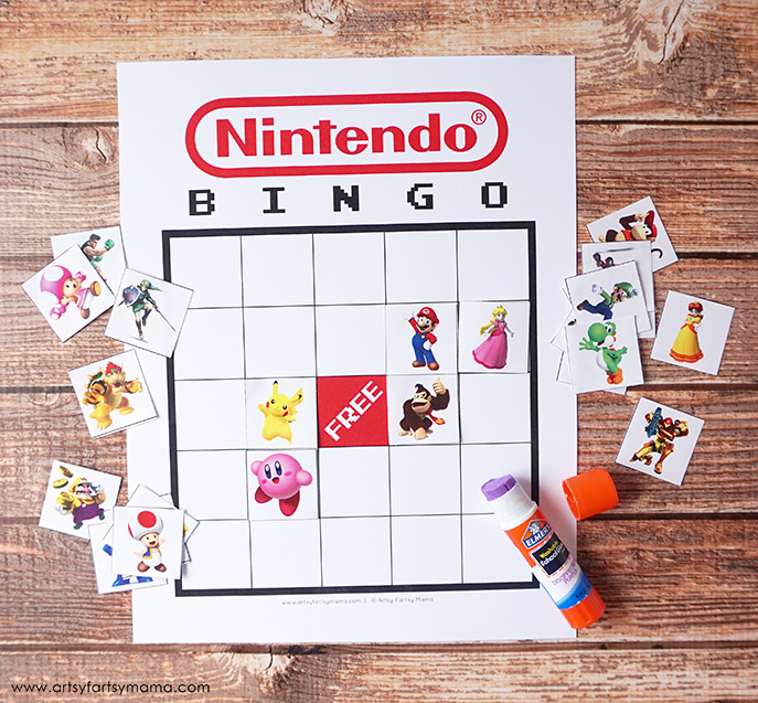 Free Printable Nintendo Bingo