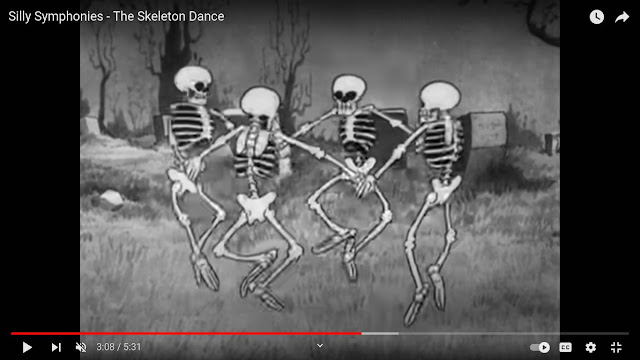Skeleton Dance Cartoon by Disney