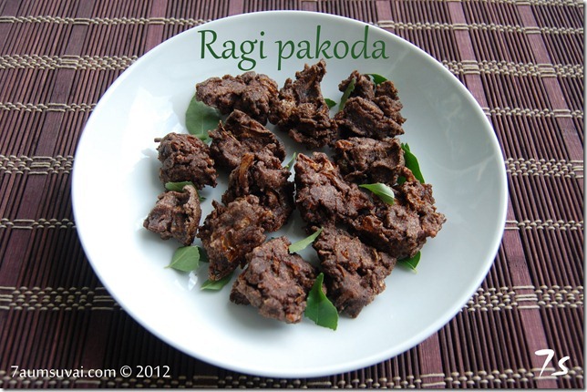 Ragi pakoda