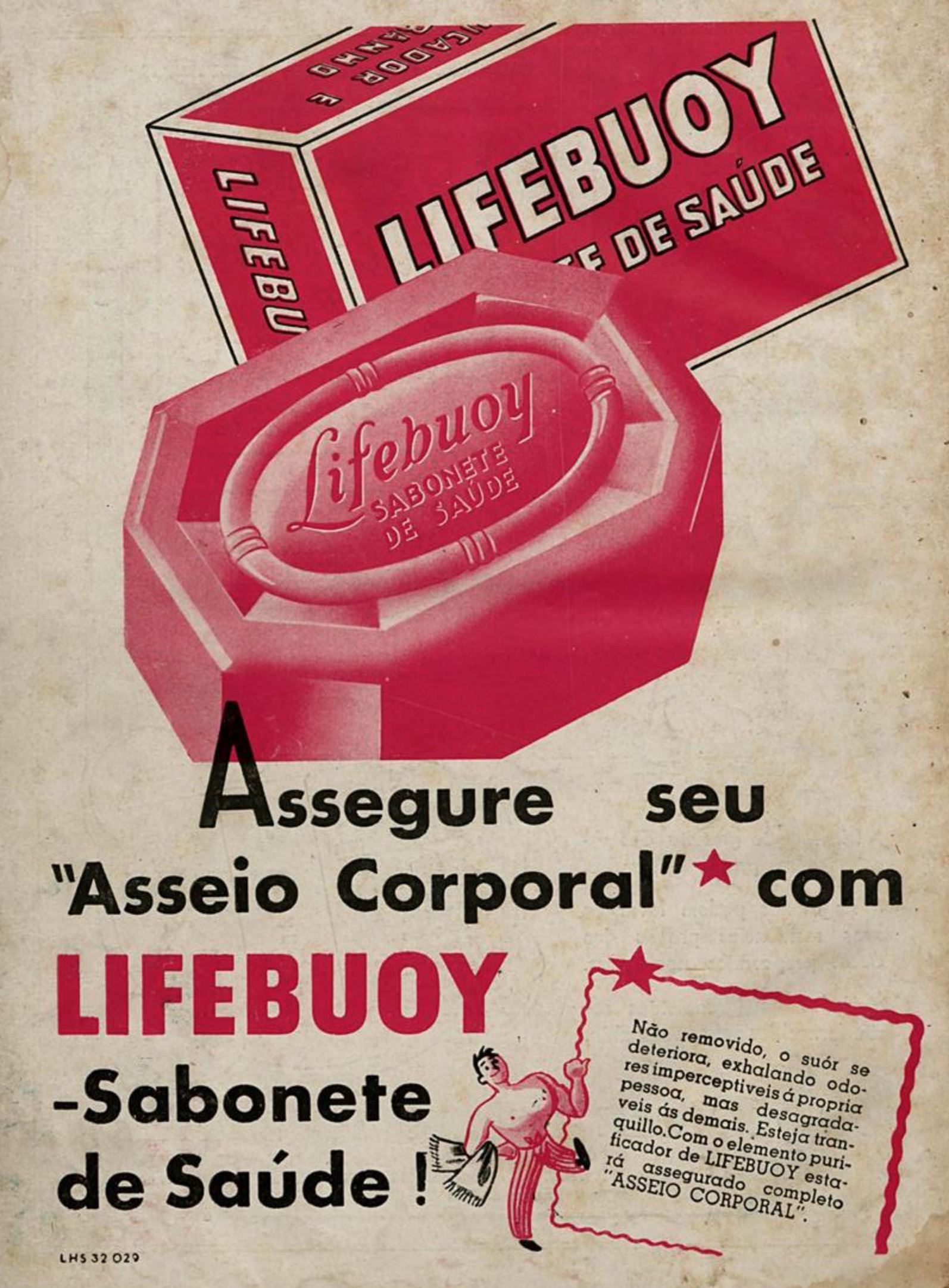 Campanha institucional do Sabonete Lifebuoy veiculado em 1941