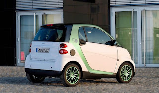 2011 smart fortwo Rear View