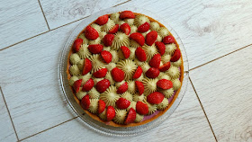 Tarte fraises pistaches