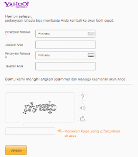 daftar email baru yahoo