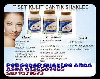 set cantik shaklee