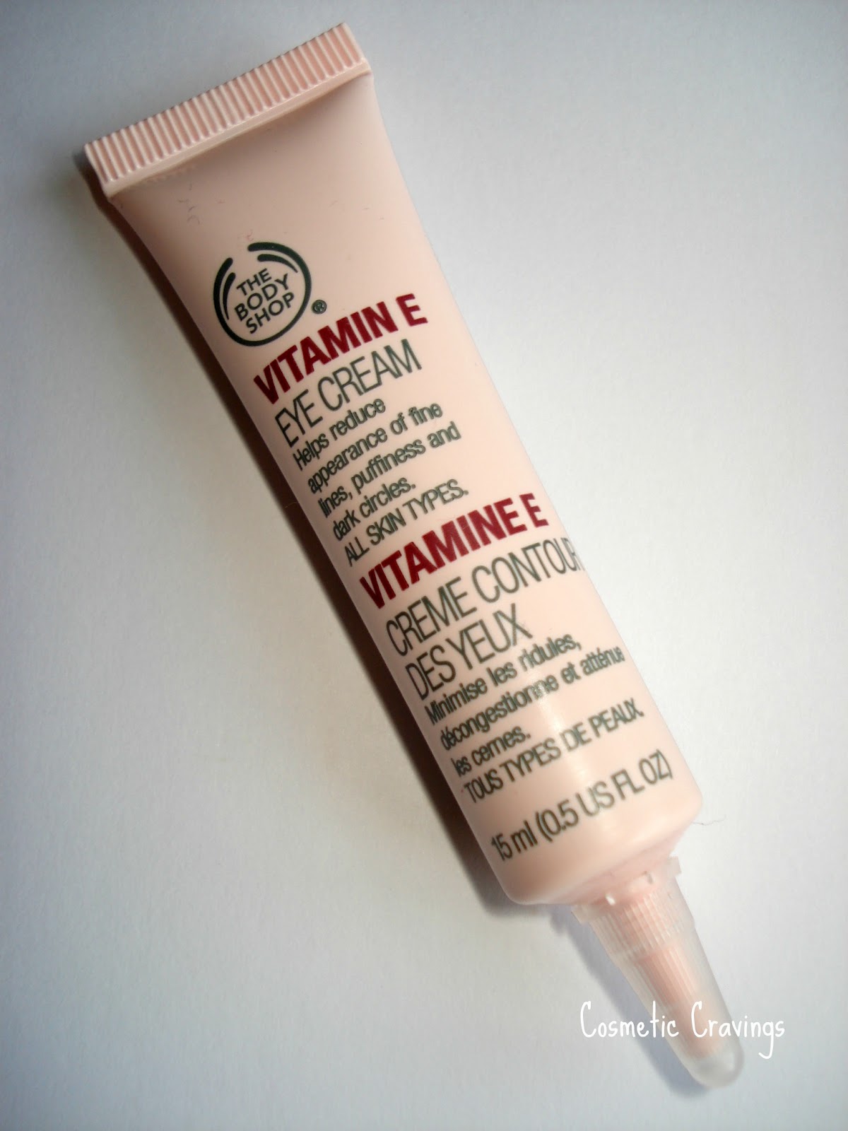 Cosmetic Cravings Review The Body Shop Vitamin E Eye Cream