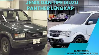 Jenis dan Tipe Isuzu Panther Lengkap