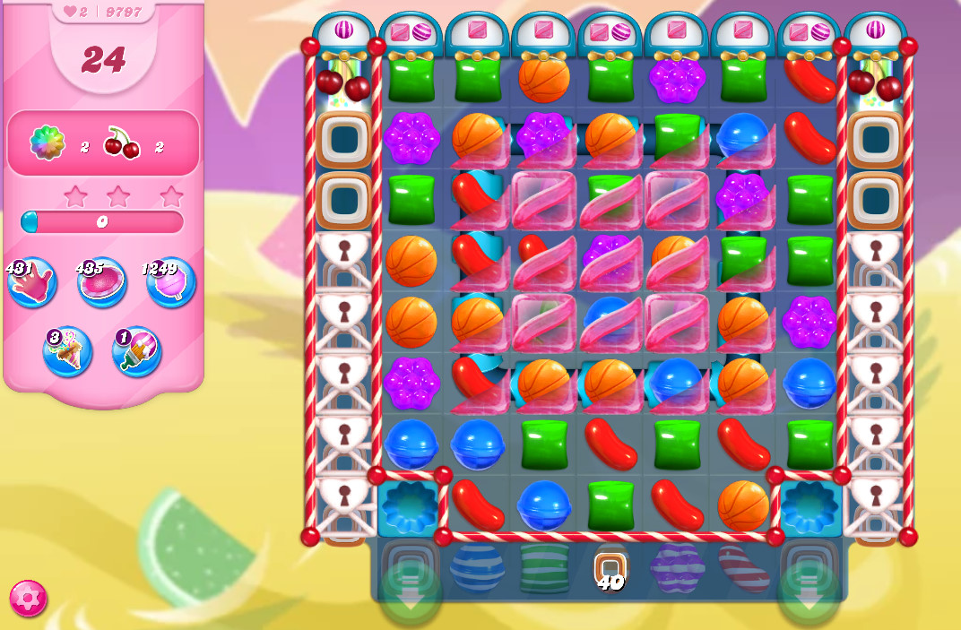 Candy Crush Saga level 9797