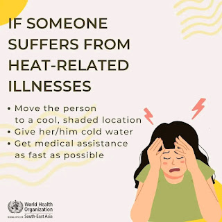 If you see someone suffering from a heat-related illness, here’s what you must do.