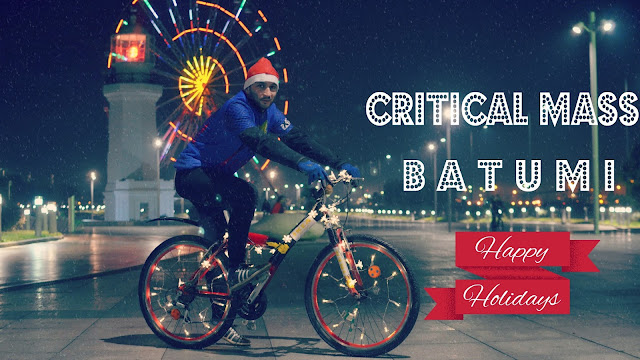 Critical Mass Batumi. Happy Holidays