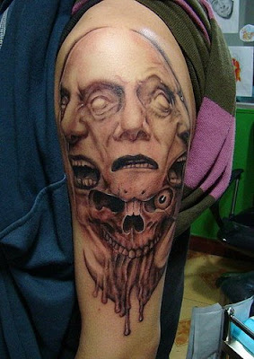 skull tattoo design art