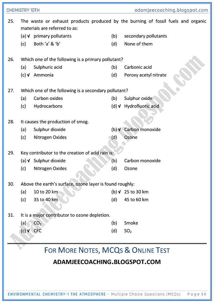 environmental-chemistry-1-the-atmosphere-mcqs-chemistry-10th