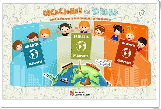 "Vacaciones de Verano" (Juegos multidisciplinares de Infantil, Primaria y Secundaria)