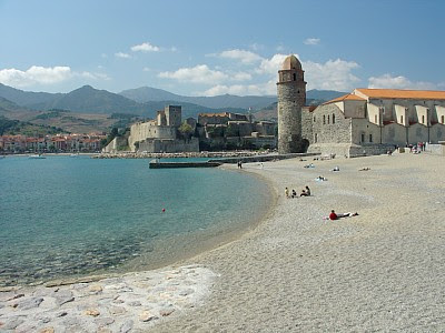 Collioure beach