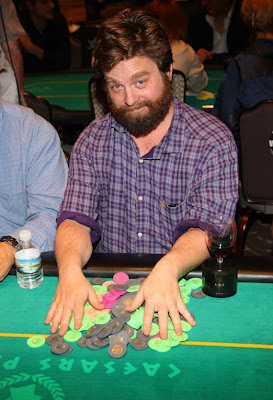 Zach Galifianakis at The Hangover Poker Tournament